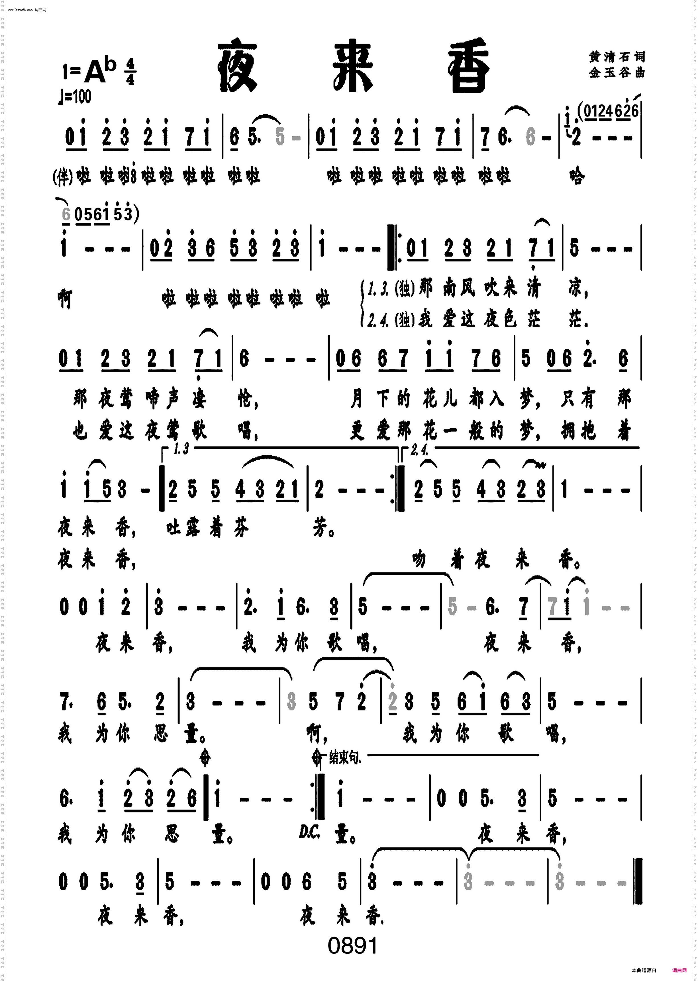 夜来香_编号-082、