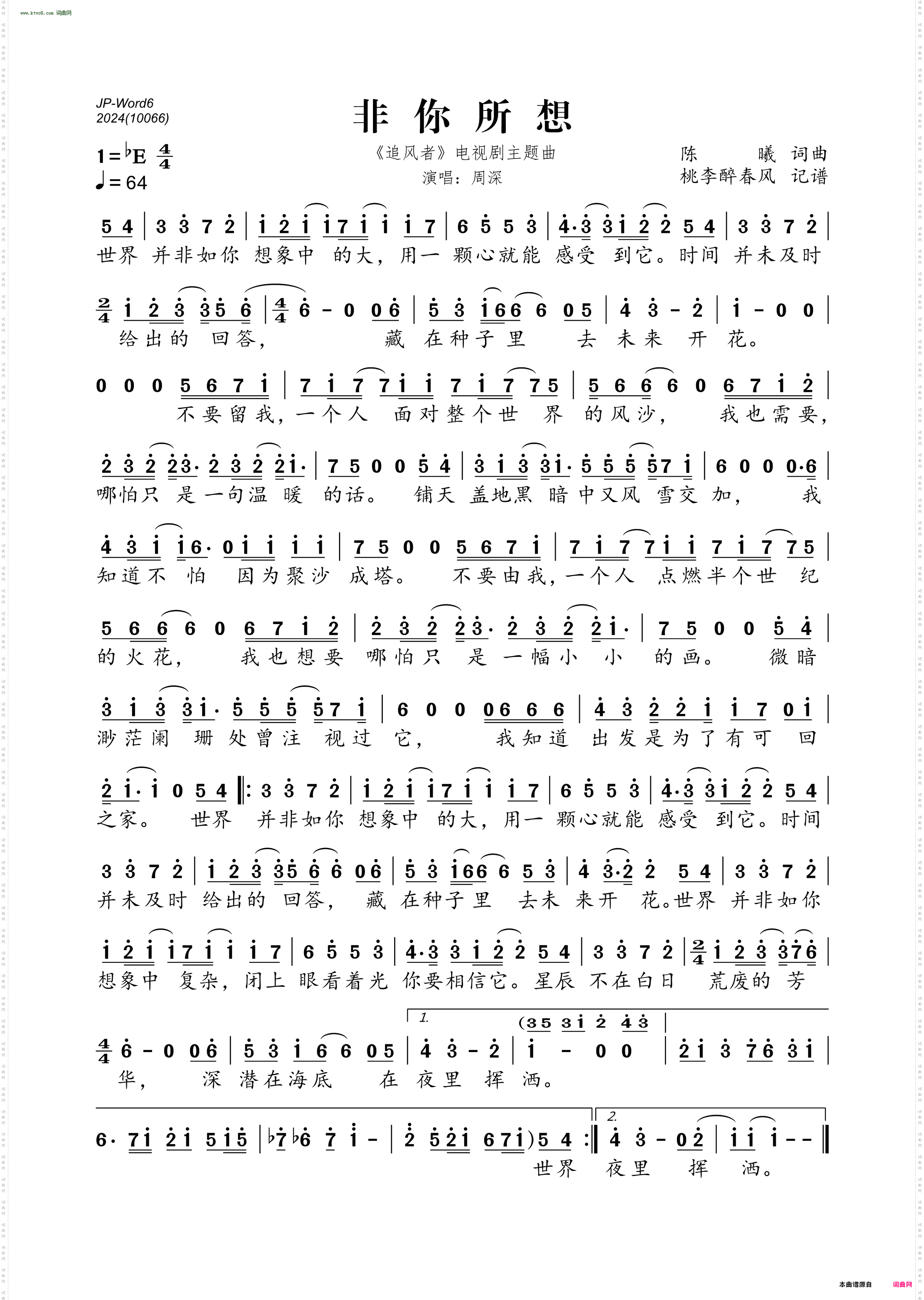 非你所想_《追风者》电视剧主题曲