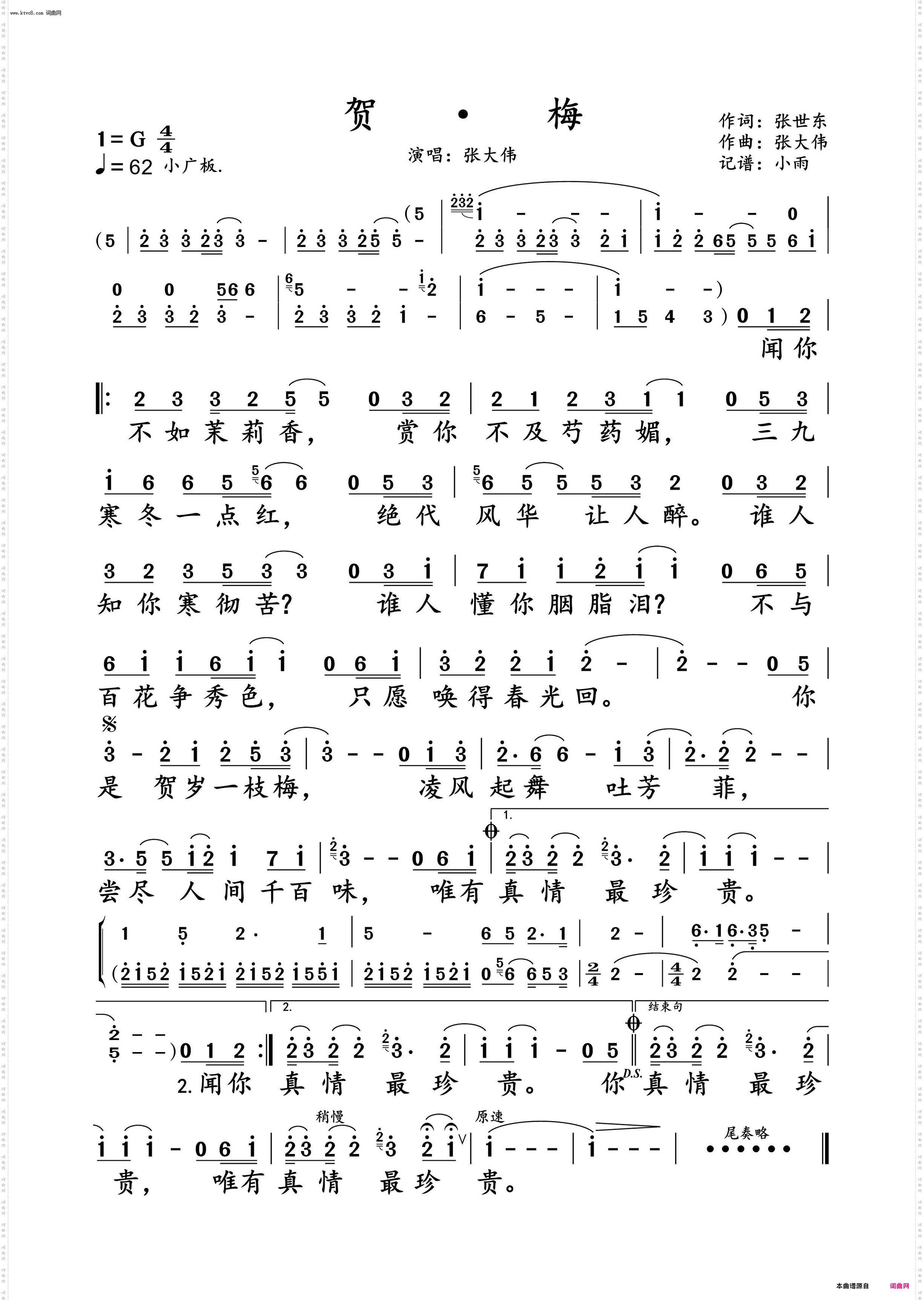 贺·梅_张大伟 动态谱