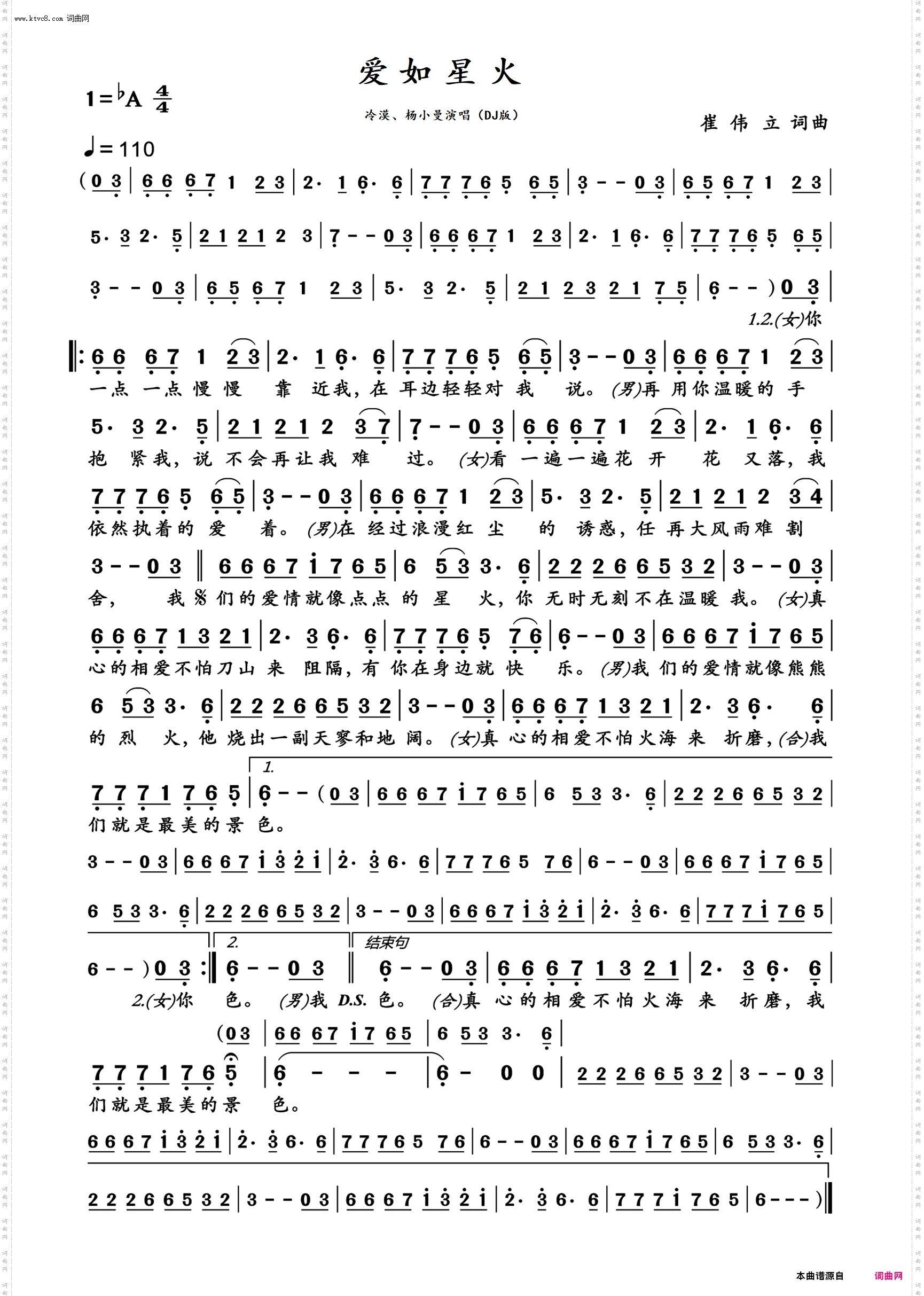 爱如星火_伴奏动态谱