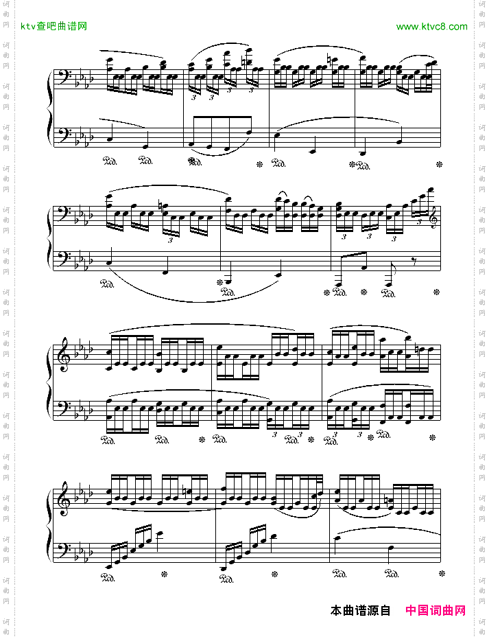 悲怆奏鸣曲第二乐章