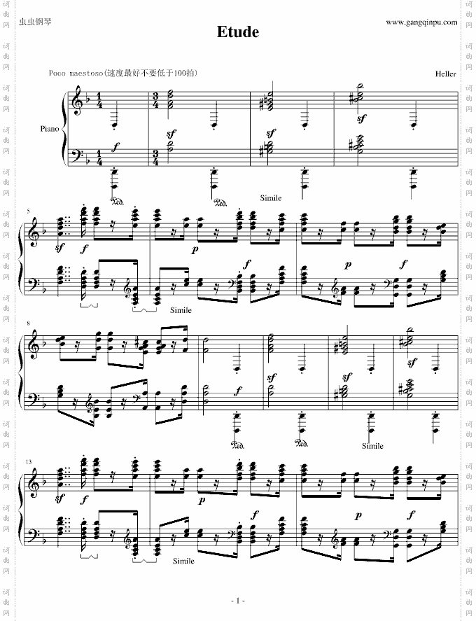 EtudeinDminor