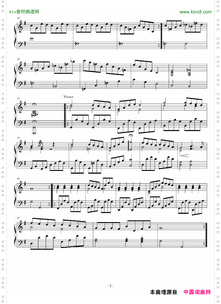 小奏鸣曲opus.12nr.2作曲