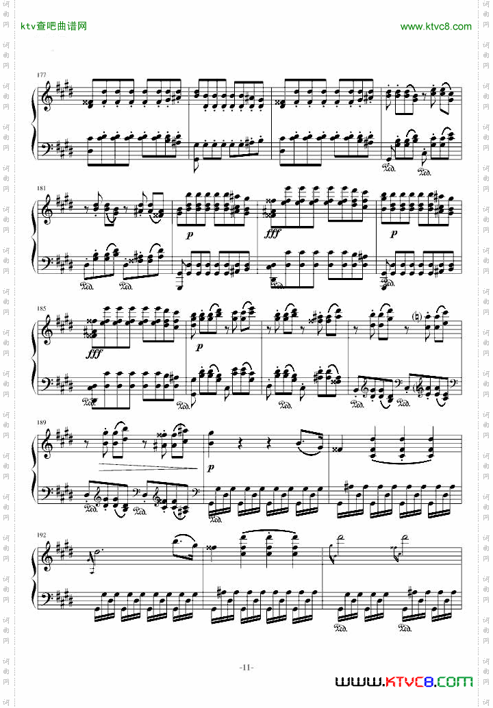 月光奏鸣曲1，2，3乐章