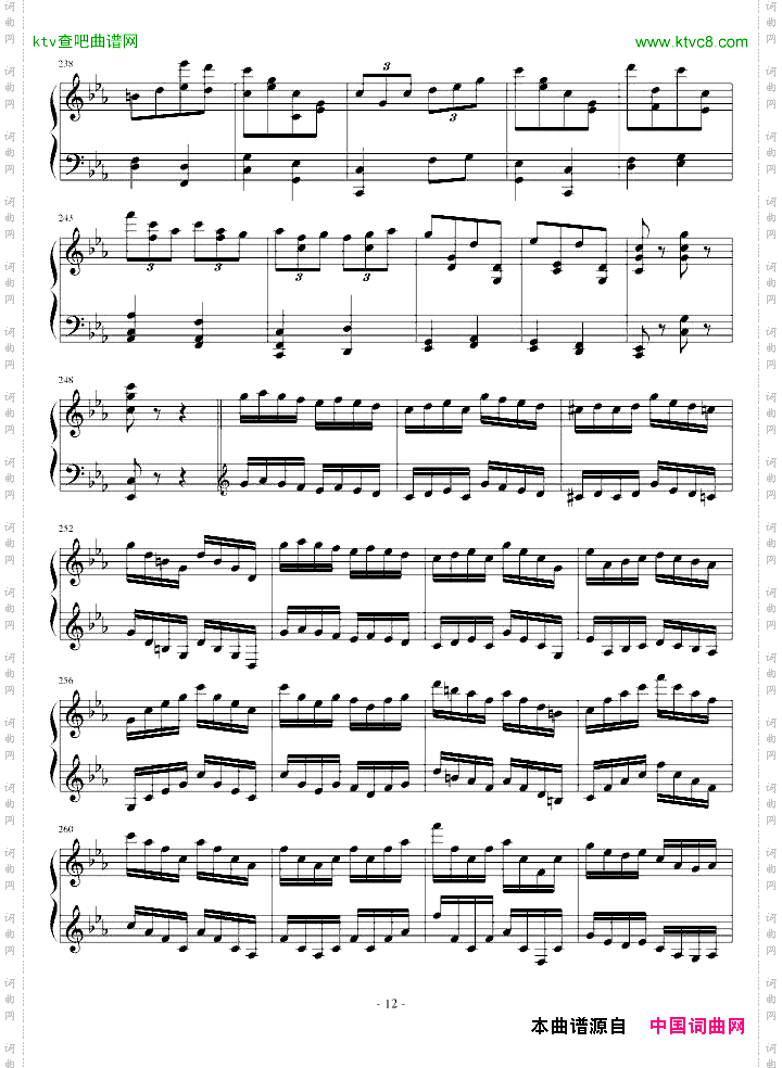 C小调斯拉夫主题变奏曲