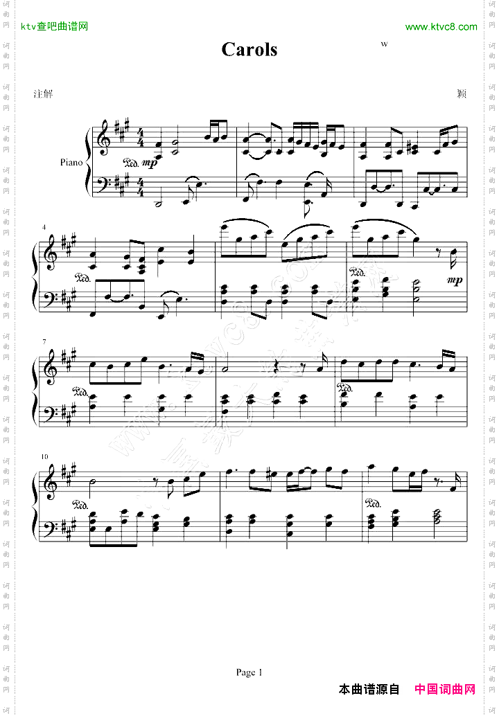 滨崎步-carols