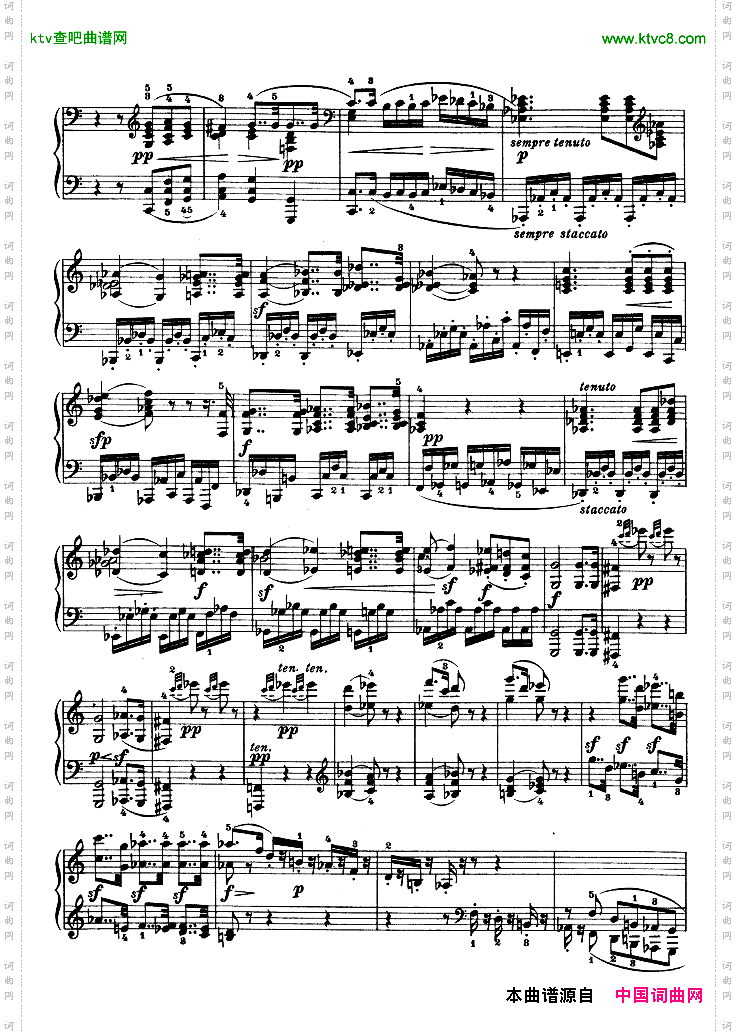 降E大调第四钢琴奏鸣曲-Op.7