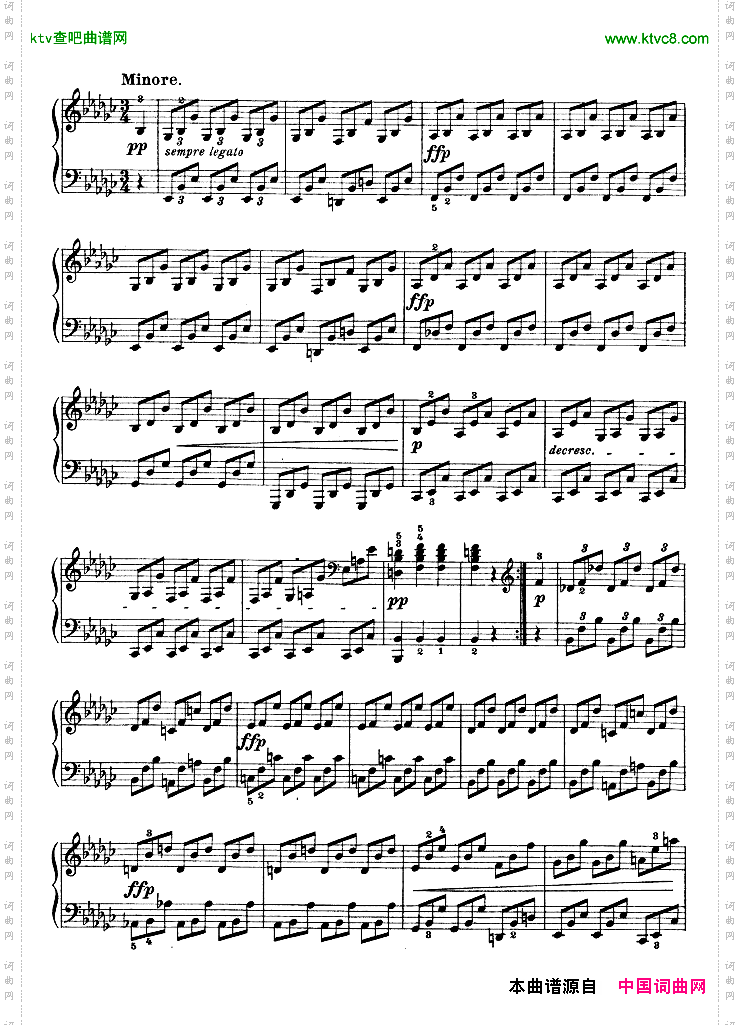 降E大调第四钢琴奏鸣曲-Op.7