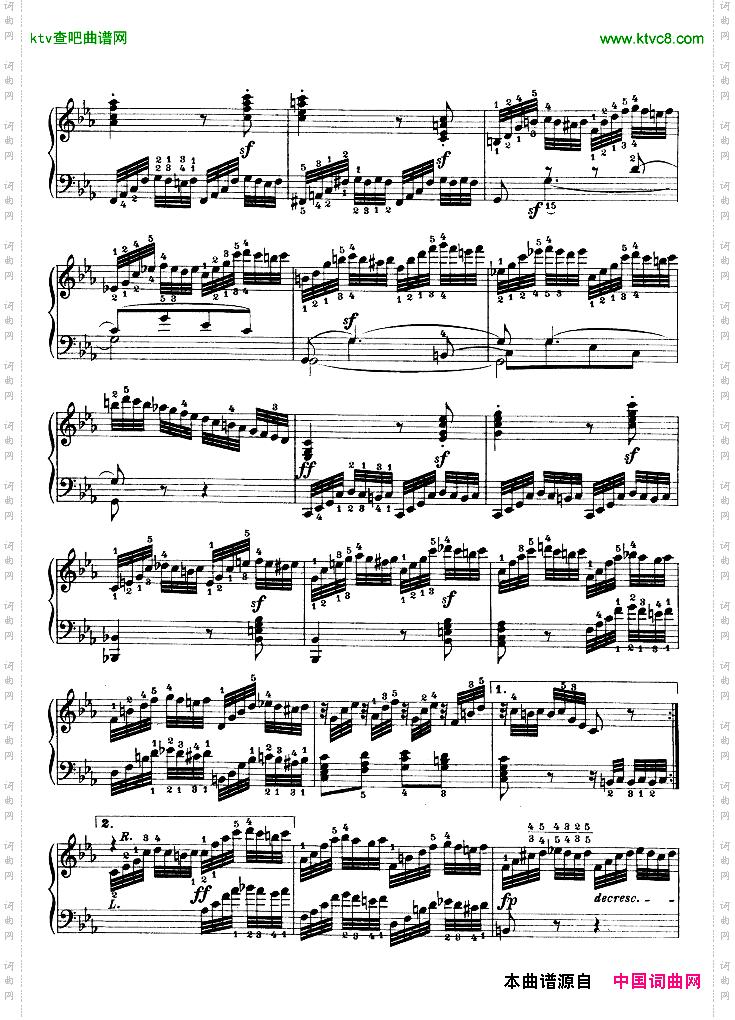 降E大调第四钢琴奏鸣曲-Op.7