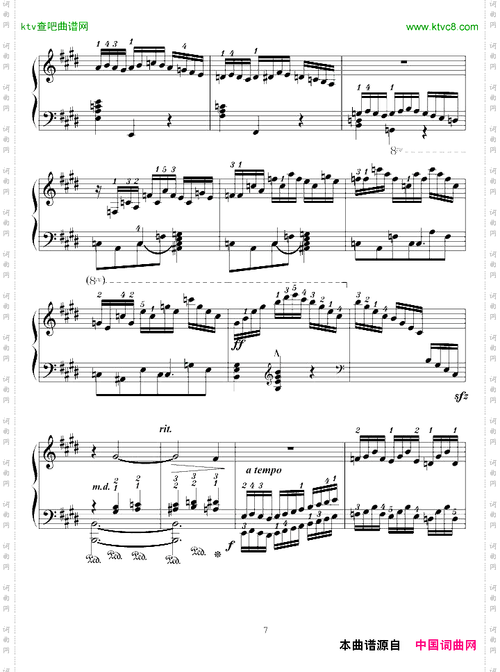 练习曲Op.72No.1