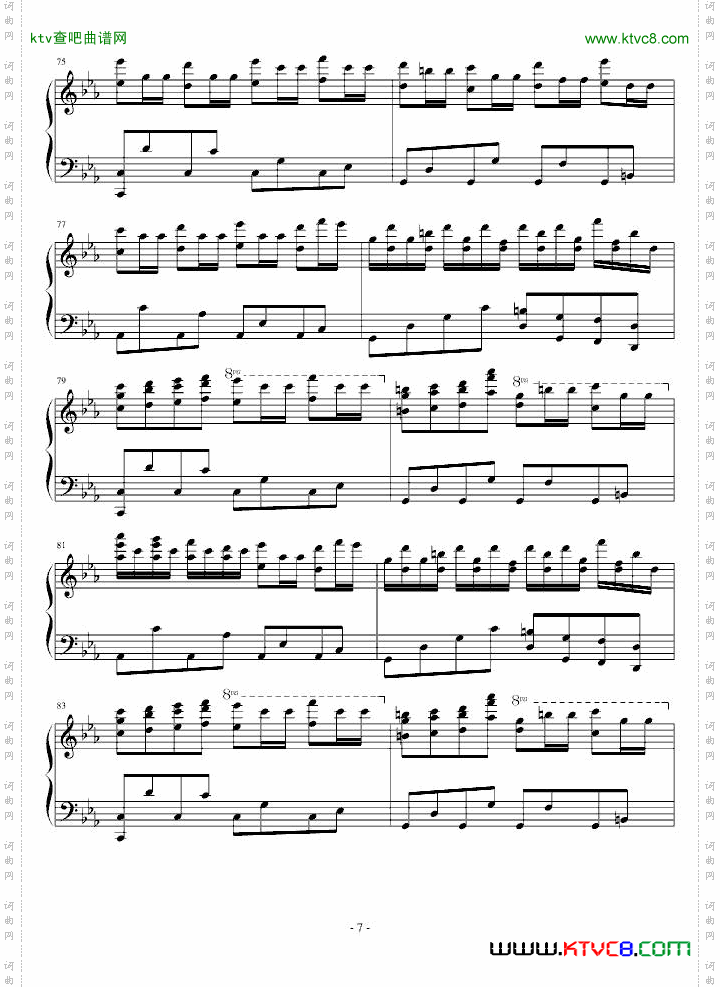 c小调钢琴曲
