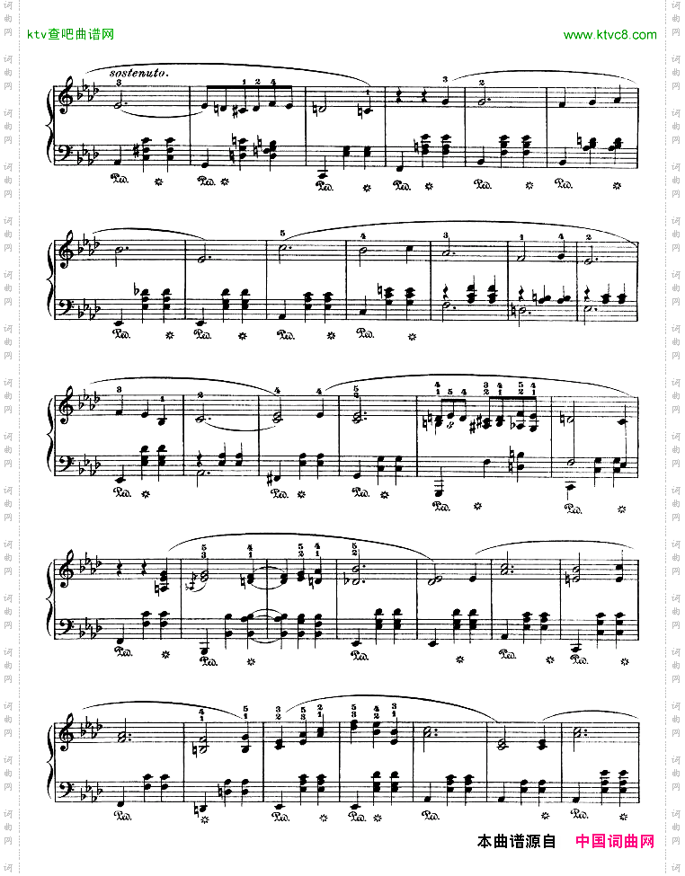 降A大调圆舞曲作品42