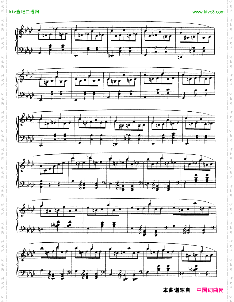 降A大调圆舞曲作品42