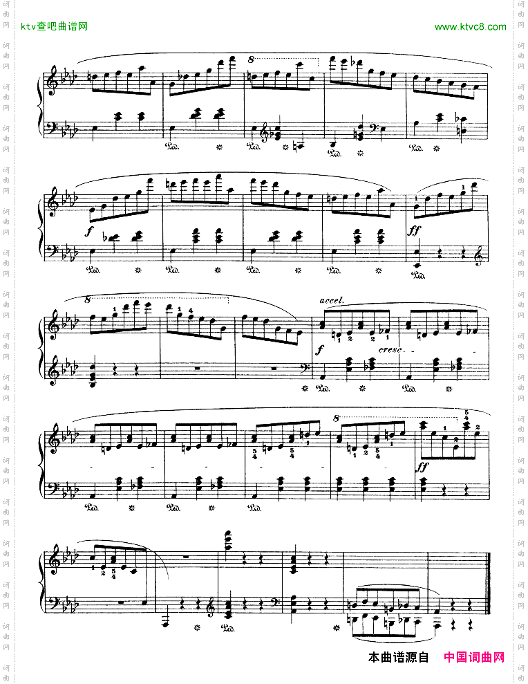 降A大调圆舞曲作品42