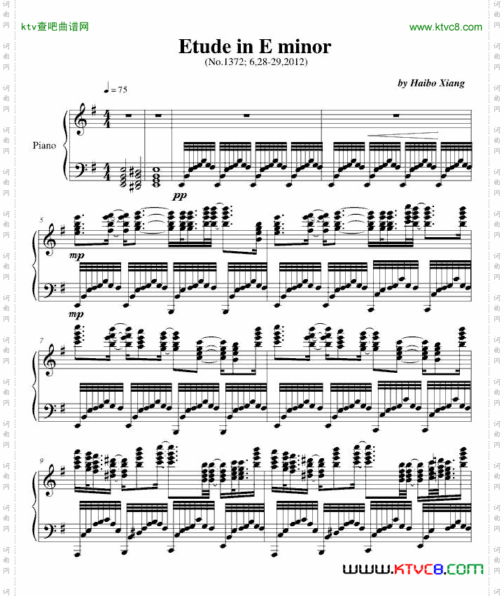 《EtudeinEminor》
