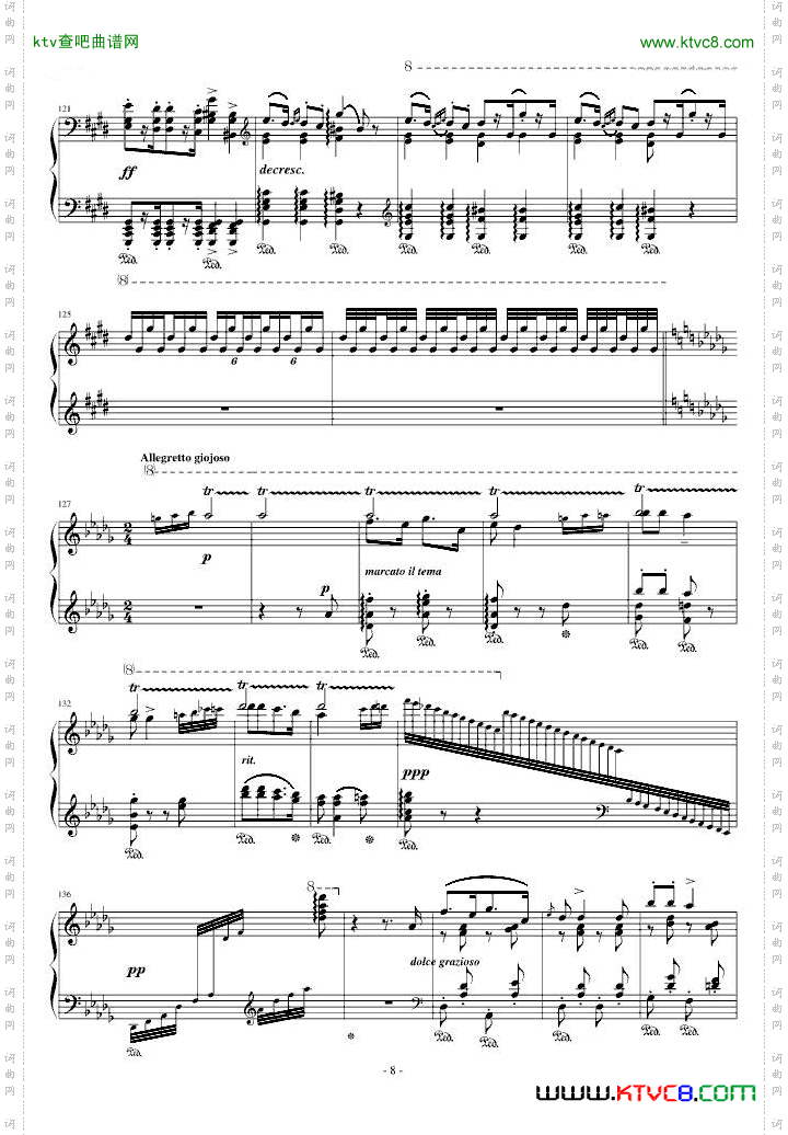 李斯特《匈牙利狂想曲12号》著名的匈狂！