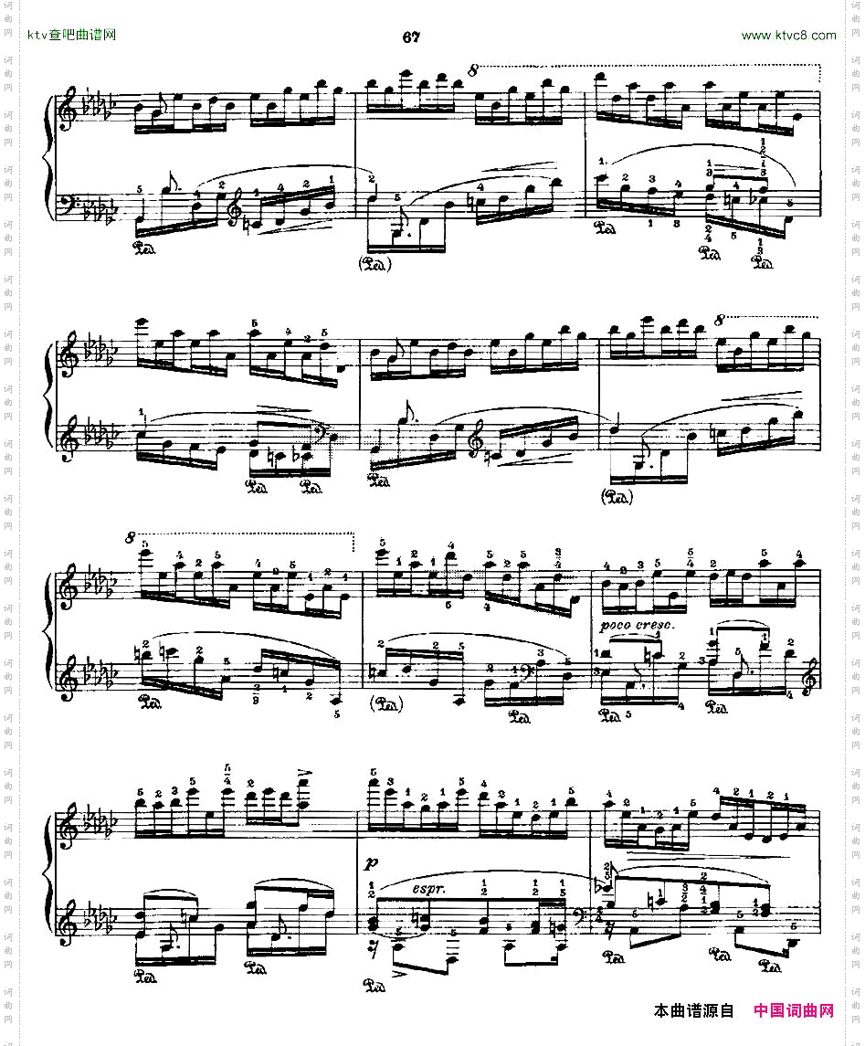 肖邦《练习曲》Fr.ChopinOp.10No5-6
