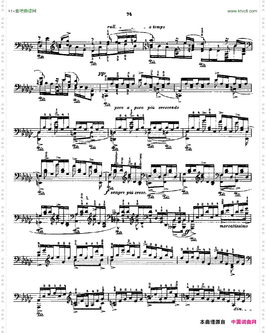 肖邦《练习曲》Fr.ChopinOp.10No5-7