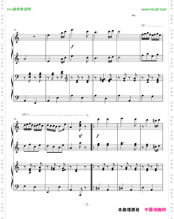 匈牙利舞曲第五号四手联弹