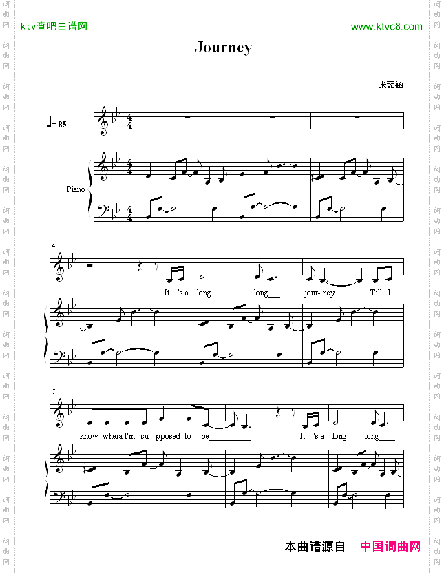 Journey-弹唱版