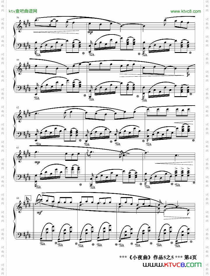 小夜曲Op5.5