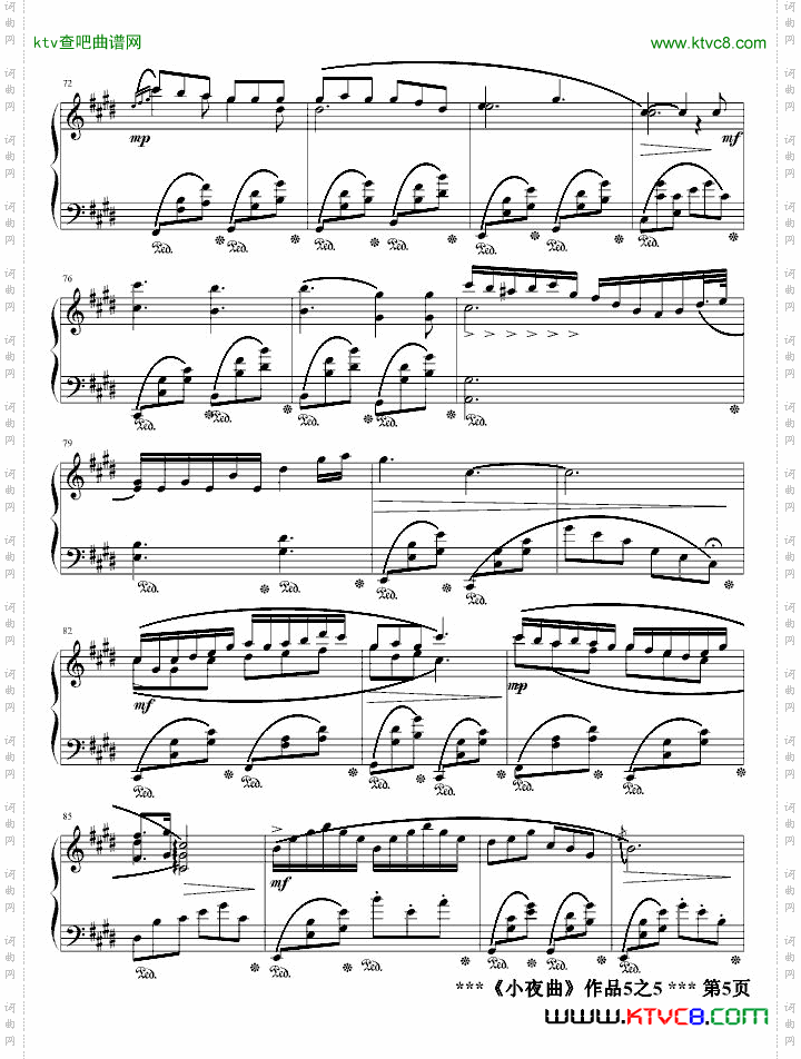 小夜曲Op5.5