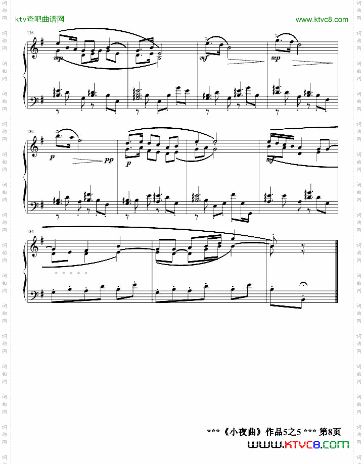 小夜曲Op5.5