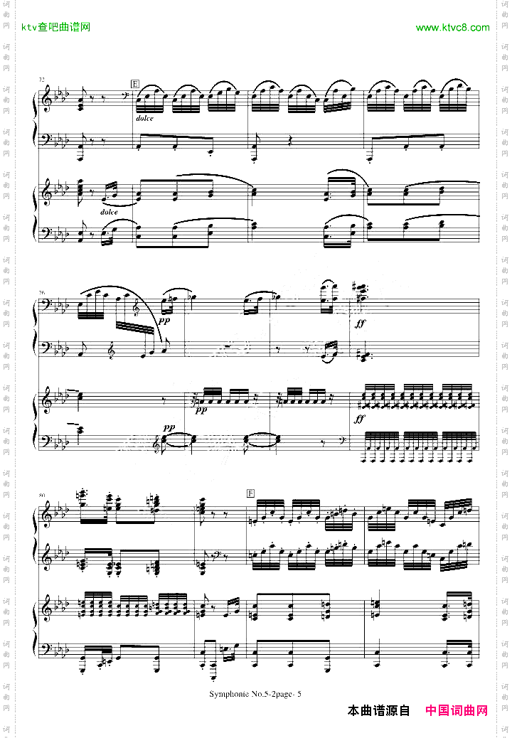 《命运》第二乐章