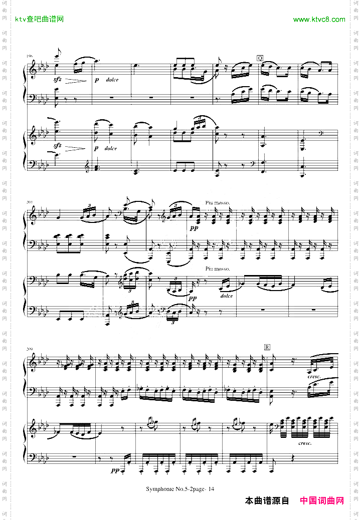 《命运》第二乐章