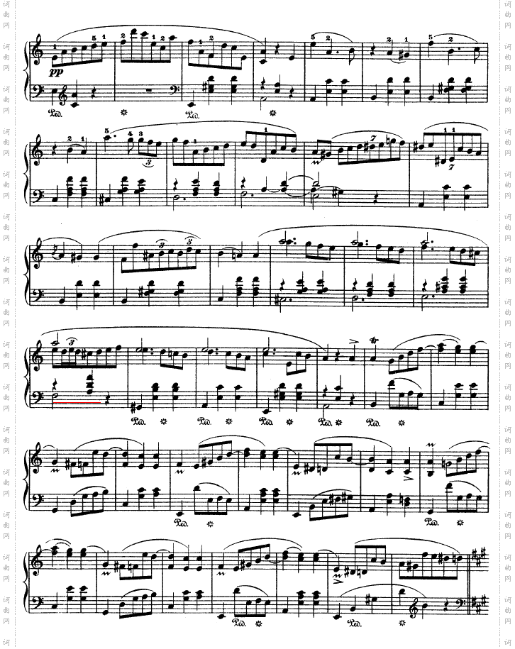 a小调圆舞曲作品34-2号
