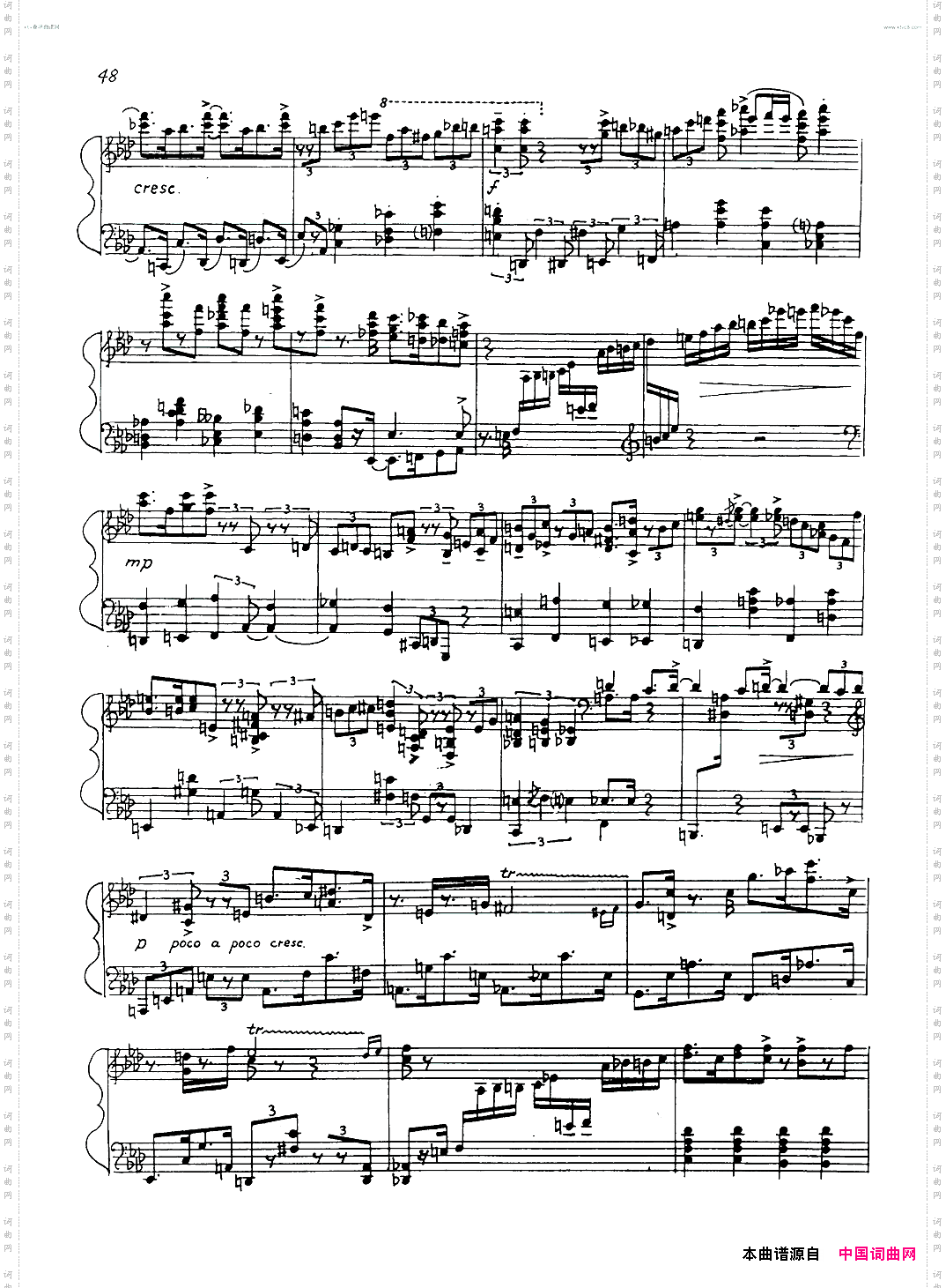 爵士前奏曲JazzPreludeOp.52No.17
