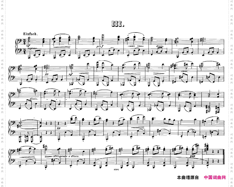 12WaltzesOp.594Hands12首圆舞曲·四手联弹·Ⅲ_12 Waltzes Op.59 4 Hands12首圆舞曲·四手联弹·Ⅲ
