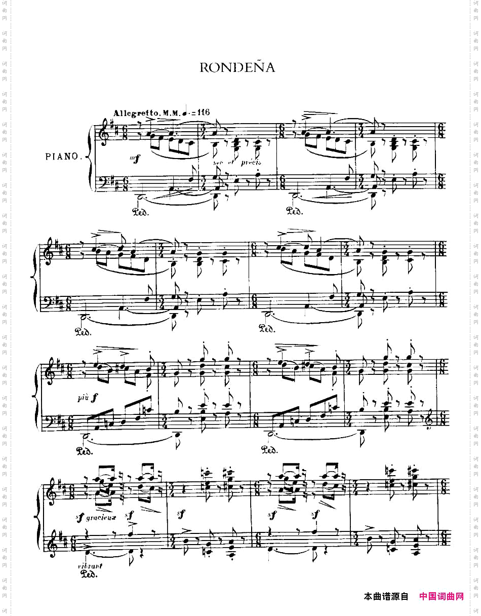 IberiaSuite：Rondena伊贝利亚组曲_Iberia Suite：Rondena伊贝利亚组曲