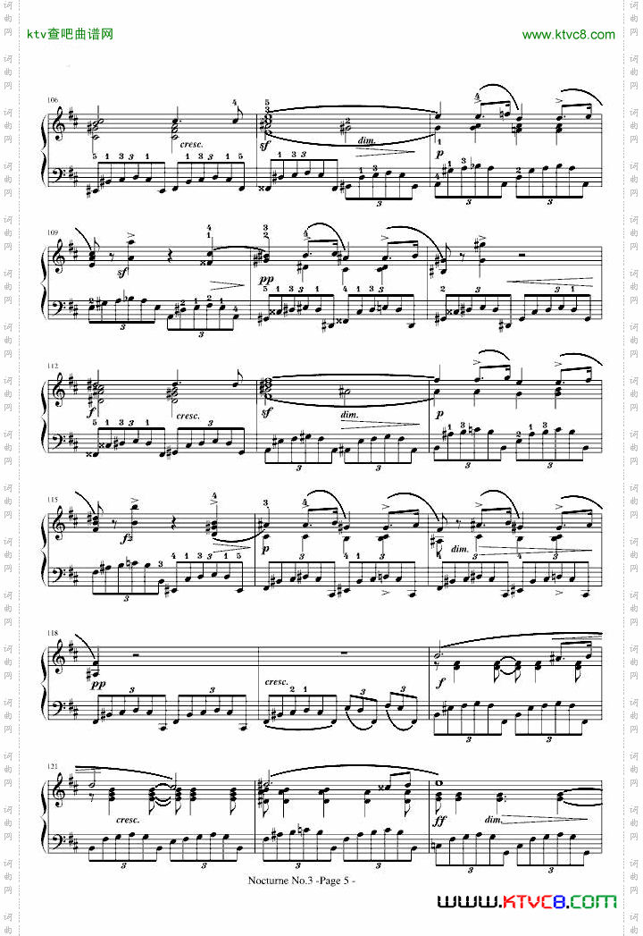 肖邦-夜曲No.3,Op.9-3