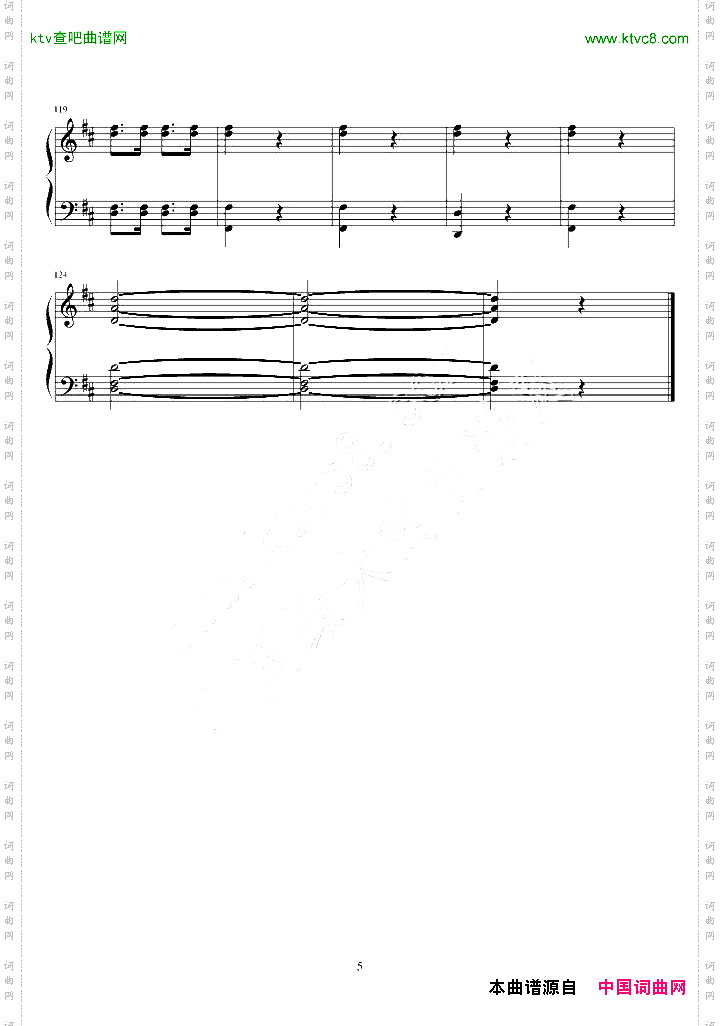 天堂与地狱序曲原版改编钢琴
