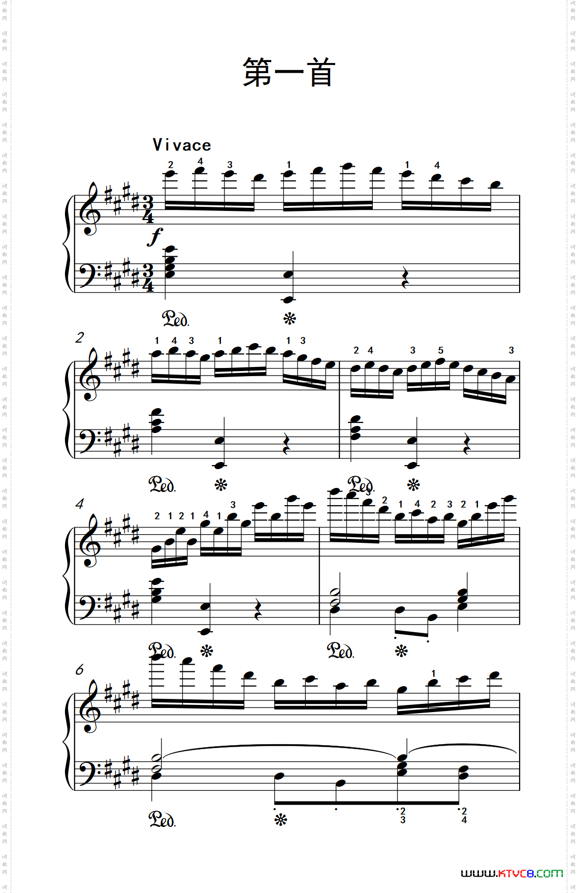 莫什科夫斯基钢琴练习曲第一首_莫什科夫斯基 钢琴练习曲第一首