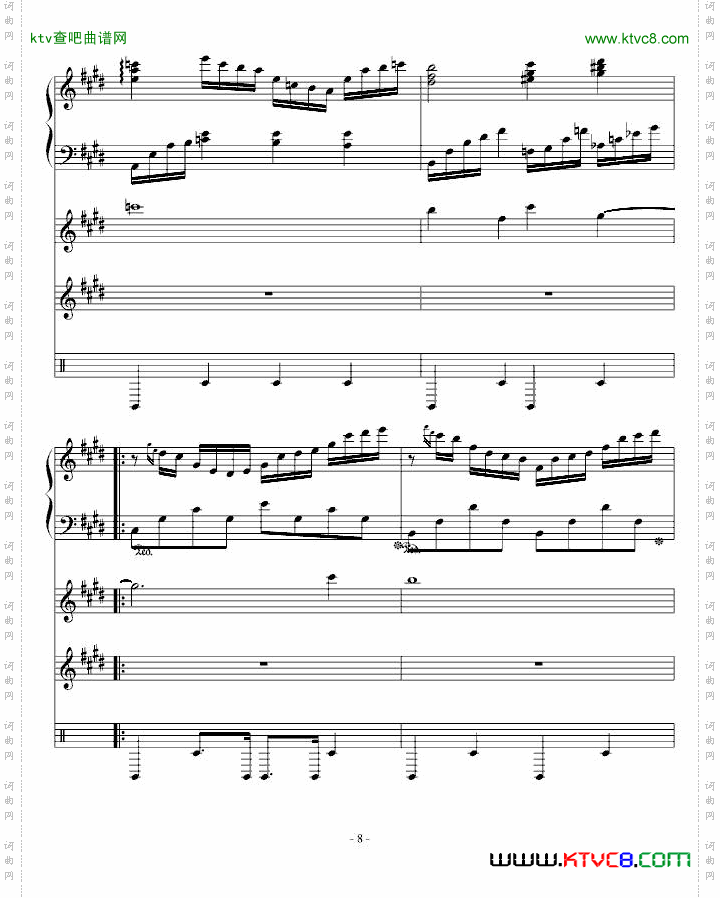 NightSky总谱制作