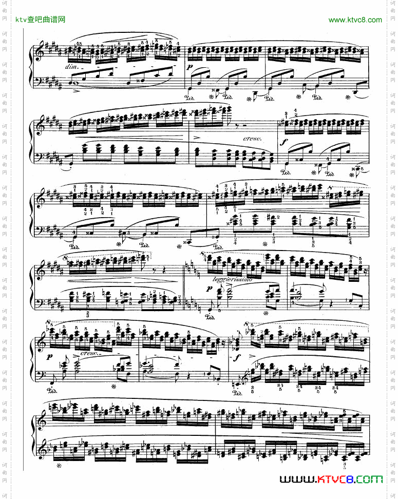 升g小调练习曲作品25-6
