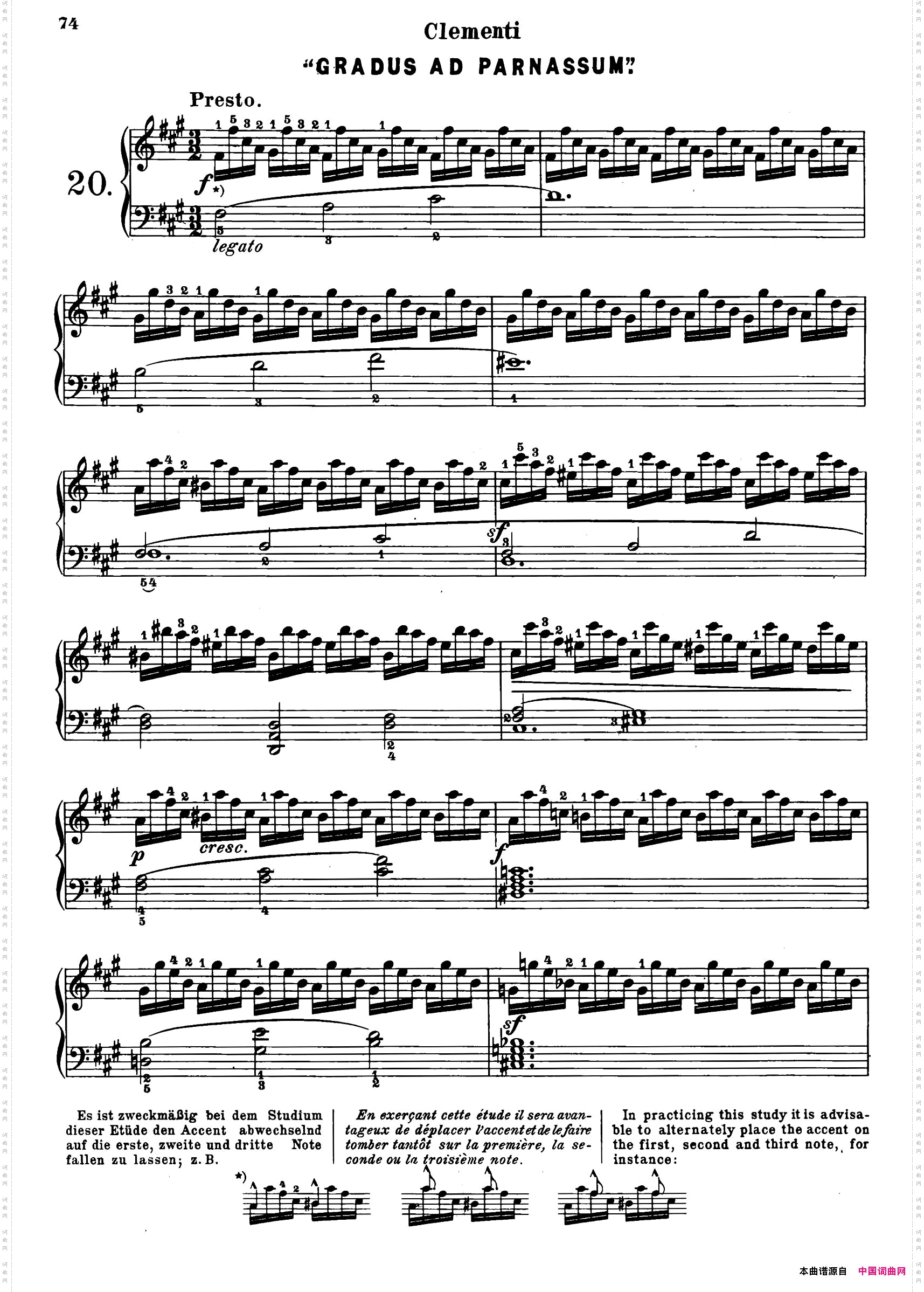 GradusadParnassum29首钢琴练习曲“名手之道”·20_Gradus ad Parnassum29首钢琴练习曲“名手之道”·20