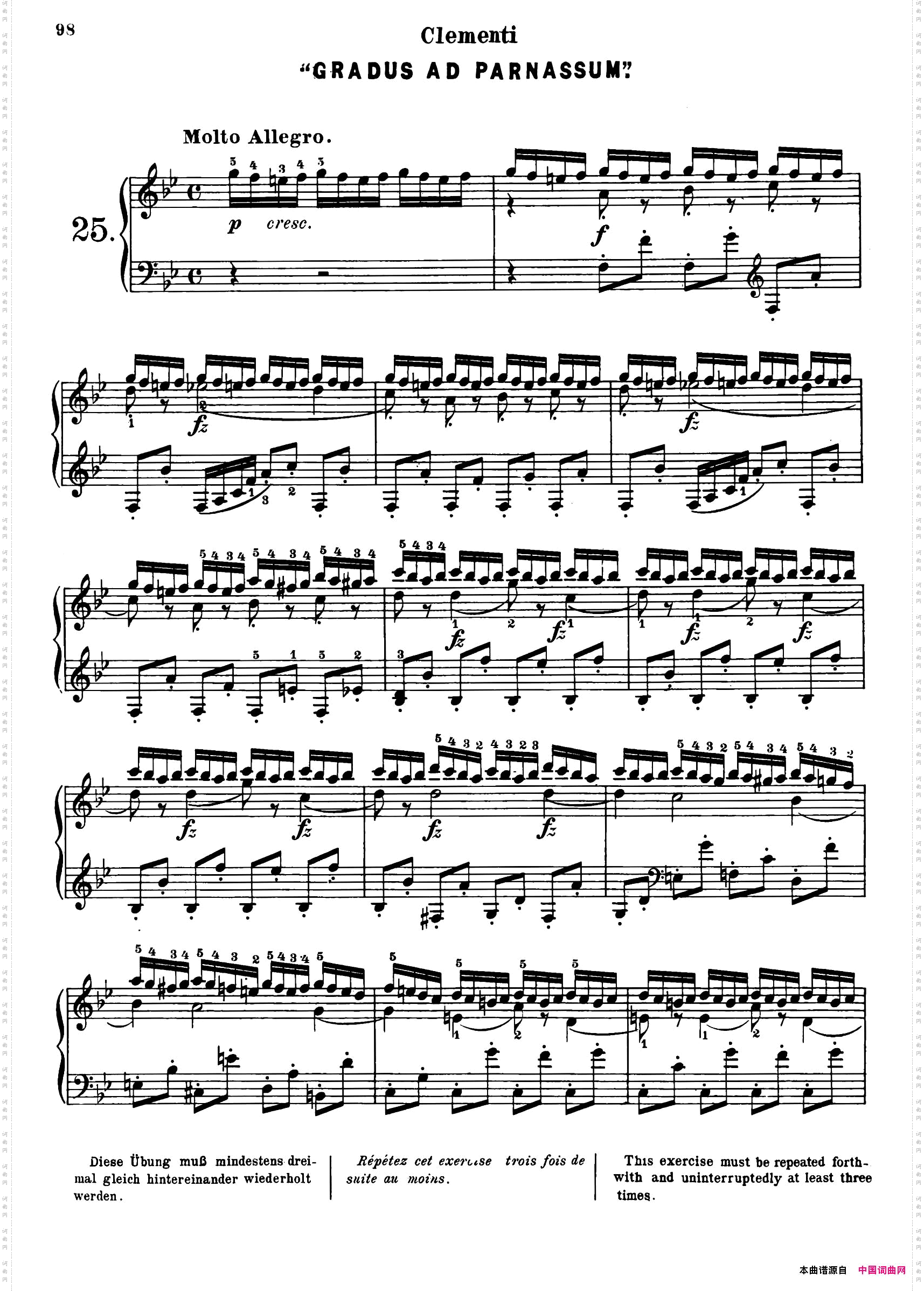 GradusadParnassum29首钢琴练习曲“名手之道”·25_Gradus ad Parnassum29首钢琴练习曲“名手之道”·25