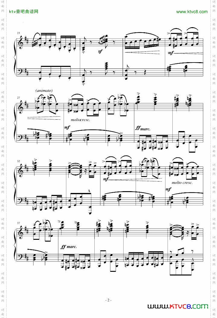 爆难第一号威风凛凛进行曲钢琴