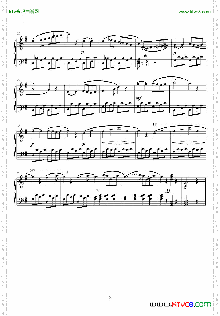 小奏鸣曲Op.168.No.2第一乐章