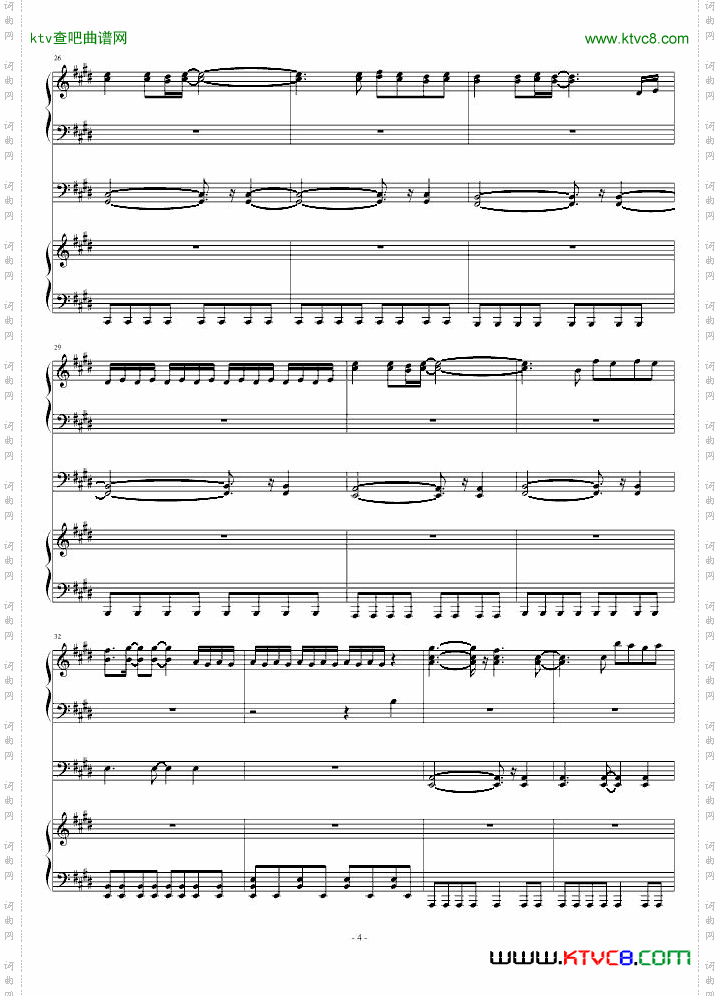 凉宫春日的忧郁-插曲四手车尔尼版