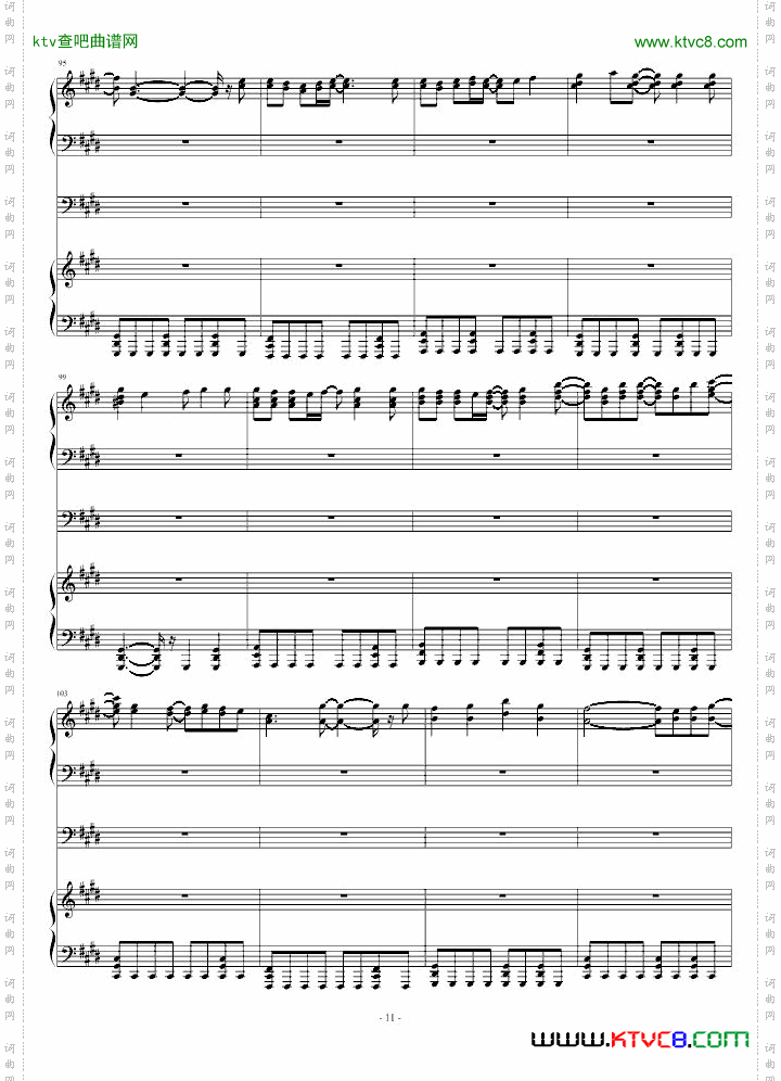 凉宫春日的忧郁-插曲四手车尔尼版