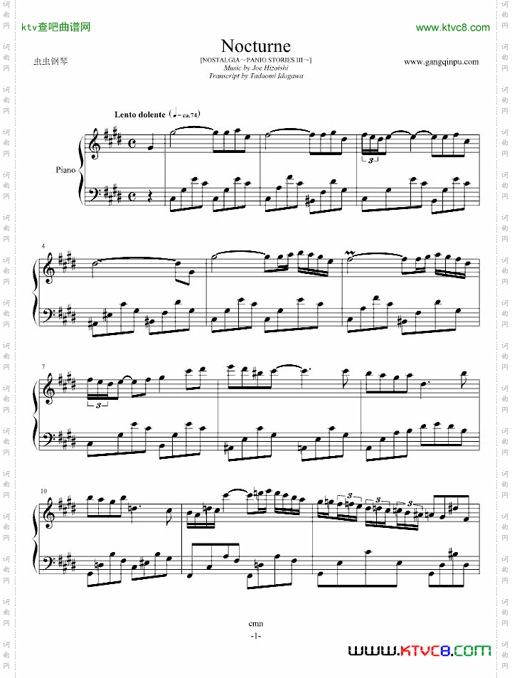 08.Nocturne_JoeHISAISHI