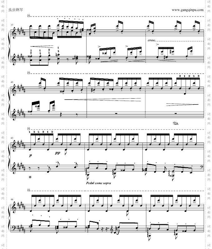 李斯特练习曲《钟》