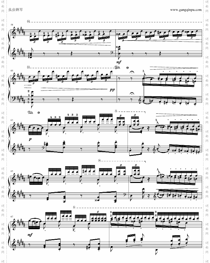 李斯特练习曲《钟》