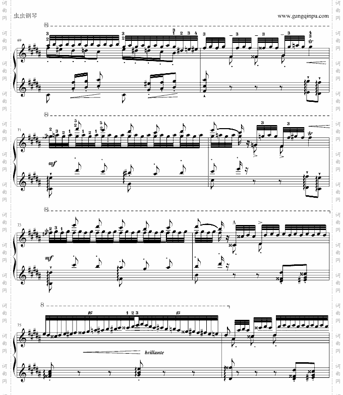 李斯特练习曲《钟》