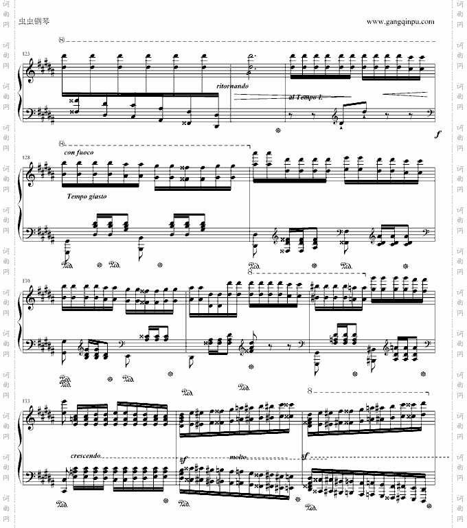李斯特练习曲《钟》