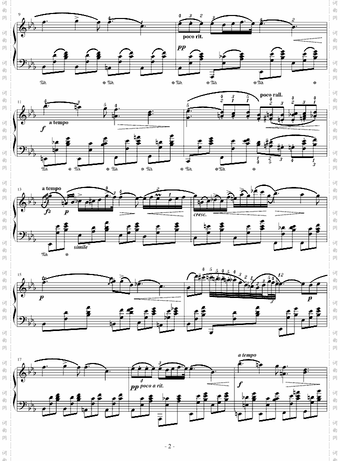 降E大调夜曲-Op.9-2